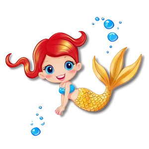 Cute Mermaid PNG Gdh