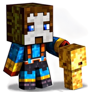 Cute Minecraft Characters PNG 29