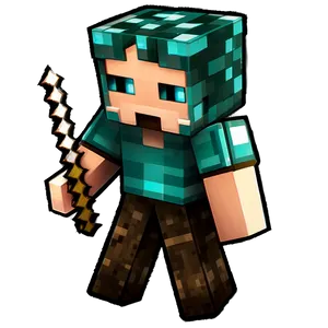 Cute Minecraft Characters PNG Ebe