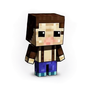Cute Minecraft Characters PNG Jdy