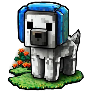 Cute Minecraft Dog Png Ojw15 PNG image