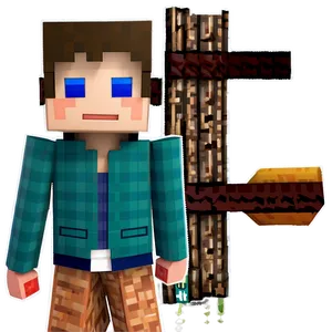 Cute Minecraft Villager Png Llt71 PNG image