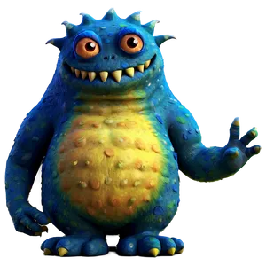 Cute Monster Character Png 18 PNG image