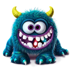 Cute Monster Under Bed Png Nle66 PNG image