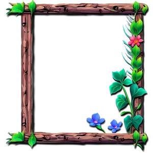 Cute Nature Border Png 36 PNG image