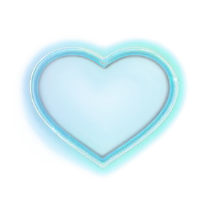 Cute Neon Heart PNG Nsu PNG