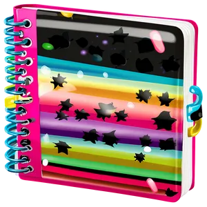 Cute Notebook PNG 67