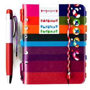 Cute Notebook PNG Yjs65