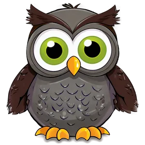 Cute Owl Cartoon Png Jrx78 PNG image