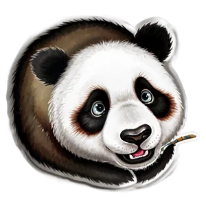 Cute Panda Sticker Png Xyh PNG image