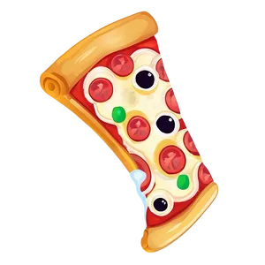 Cute Pizza Slice Cartoon Png 17 PNG image