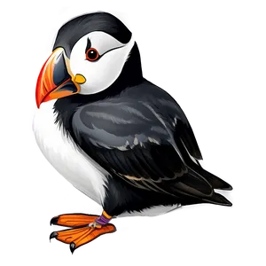 Cute Puffin Character Png 82 PNG image