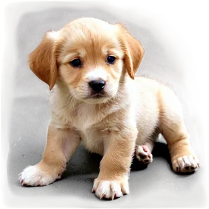Cute Puppy Picture PNG Mxc40