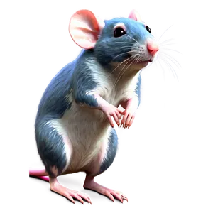 Cute Rat Character Png Dxt PNG image