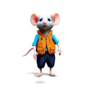 Cute Rat On Adventure PNG 06252024