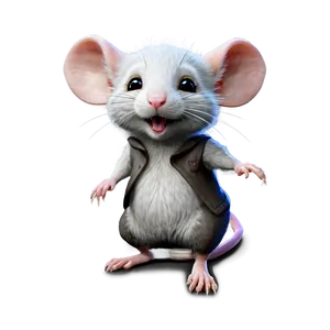 Cute Rat On Adventure PNG Als