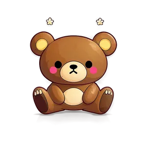 Cute Rilakkuma Bear Png Lsa PNG image