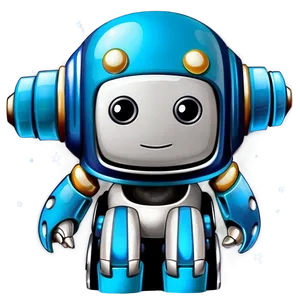 Cute Robot Fantasy Png 06272024 PNG image