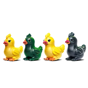 Cute Rubber Chicken PNG Nmh
