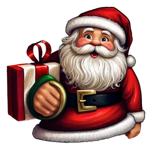 Cute Santa Claus Png Oox PNG image