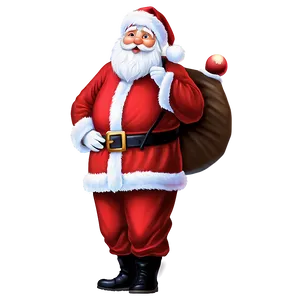 Cute Santa Claus Png Opf PNG image