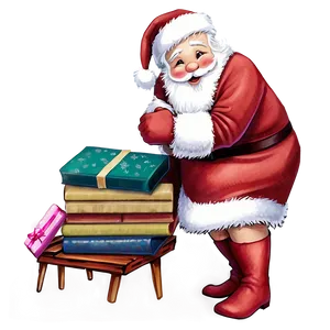 Cute Santa PNG Syu