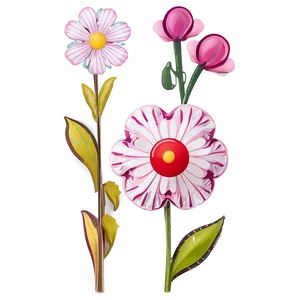 Cute Seasonal Flowers PNG 91 PNG