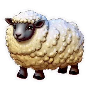 Cute Sheep Png Ugr51 PNG image