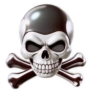 Cute Skull And Crossbones Png 06122024 PNG image