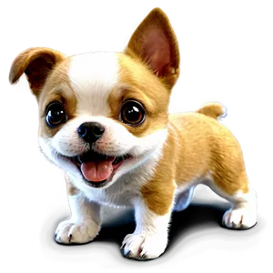 Cute Small Dog Cartoon PNG 06252024 PNG
