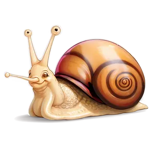 Cute Snail Clipart PNG Yli