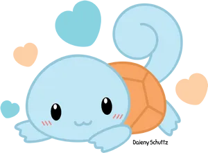 Cute Squirtle Illustration