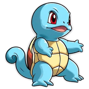 Cute Squirtle Illustration PNG Uat PNG
