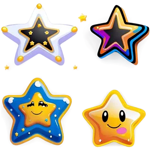 Cute Star Icon PNG 05252024