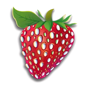 Cute Strawberry Illustration PNG Dbj