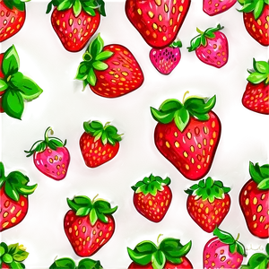 Cute Strawberry PNG Vax