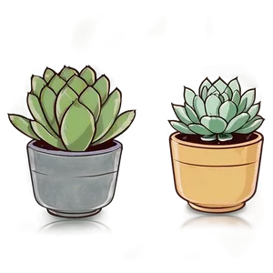 Cute Succulent Png Mxc71 PNG image