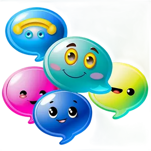 Cute Talk Bubble Png 06122024 PNG image