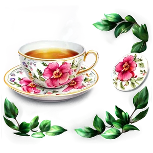 Cute Tea Cup PNG Yww13 PNG