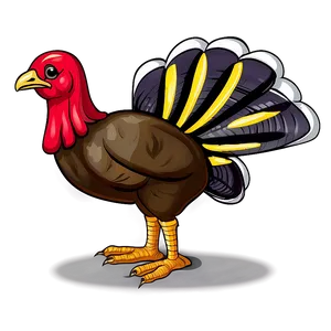 Cute Thanksgiving Turkey Png 22 PNG image