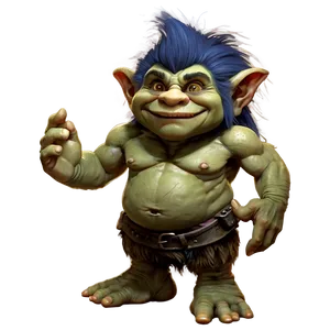 Cute Troll Figure PNG 05232024