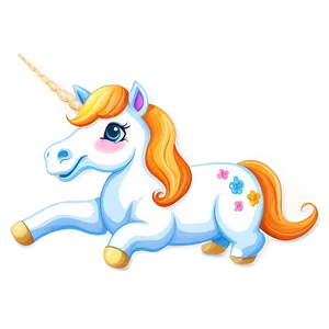 Cute Unicorn Clipart Png 39 PNG image