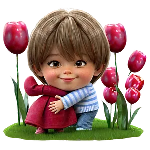 Cute Valentine Couple PNG Irh43 PNG