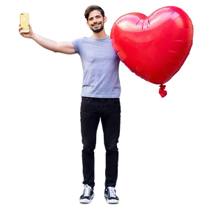 Cute Valentine's Day Couple PNG 06202024 PNG