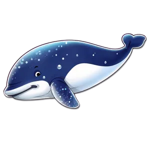 Cute Whale PNG Lbk