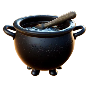 Cute Witch Cauldron PNG Jtd49 PNG