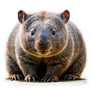Cute Wombat PNG Egx