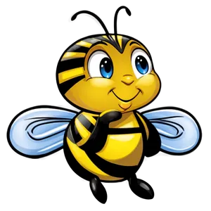 Cute Worker Bee Png 60 PNG image