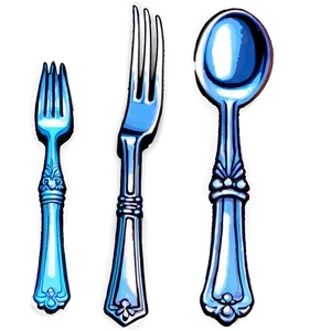 Cutlery Set PNG Fws PNG