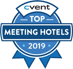 Cvent Top Meeting Hotels Award2019 PNG image